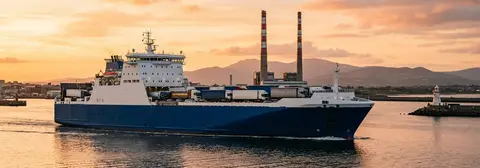 Rută de feribot de la Dublin la Zeebrugge