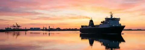 Rută de feribot de la Travemünde la Trelleborg